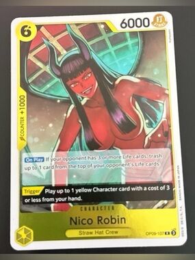 Nico Robin (107) Artwork One Piece Emperors in the New World OP09-107 Cards